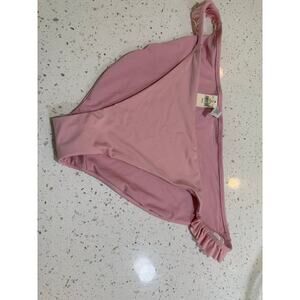 Aerie swim bikini bottoms nwt blush pink womens plus size 2x